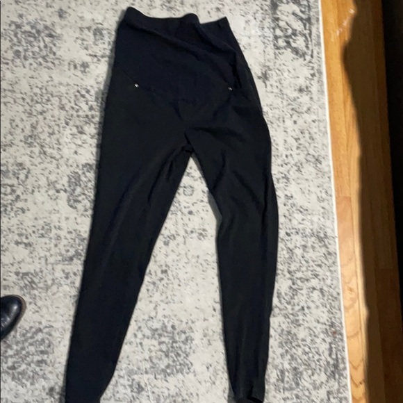 3 pairs of Black maternity pants - Picture 3 of 3